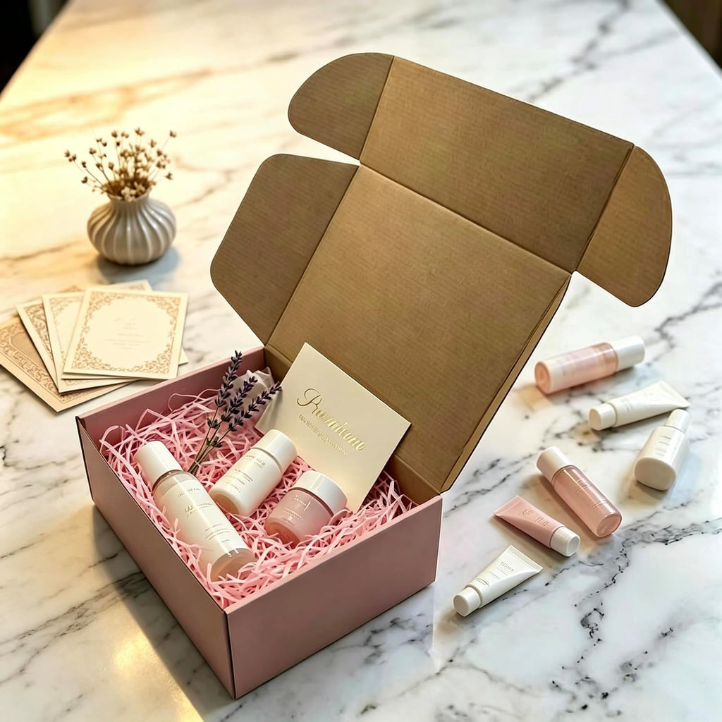 Pink Shipping Boxes 20 Pack 11x8x4 inch, Corrugated Gift Mailer Boxes