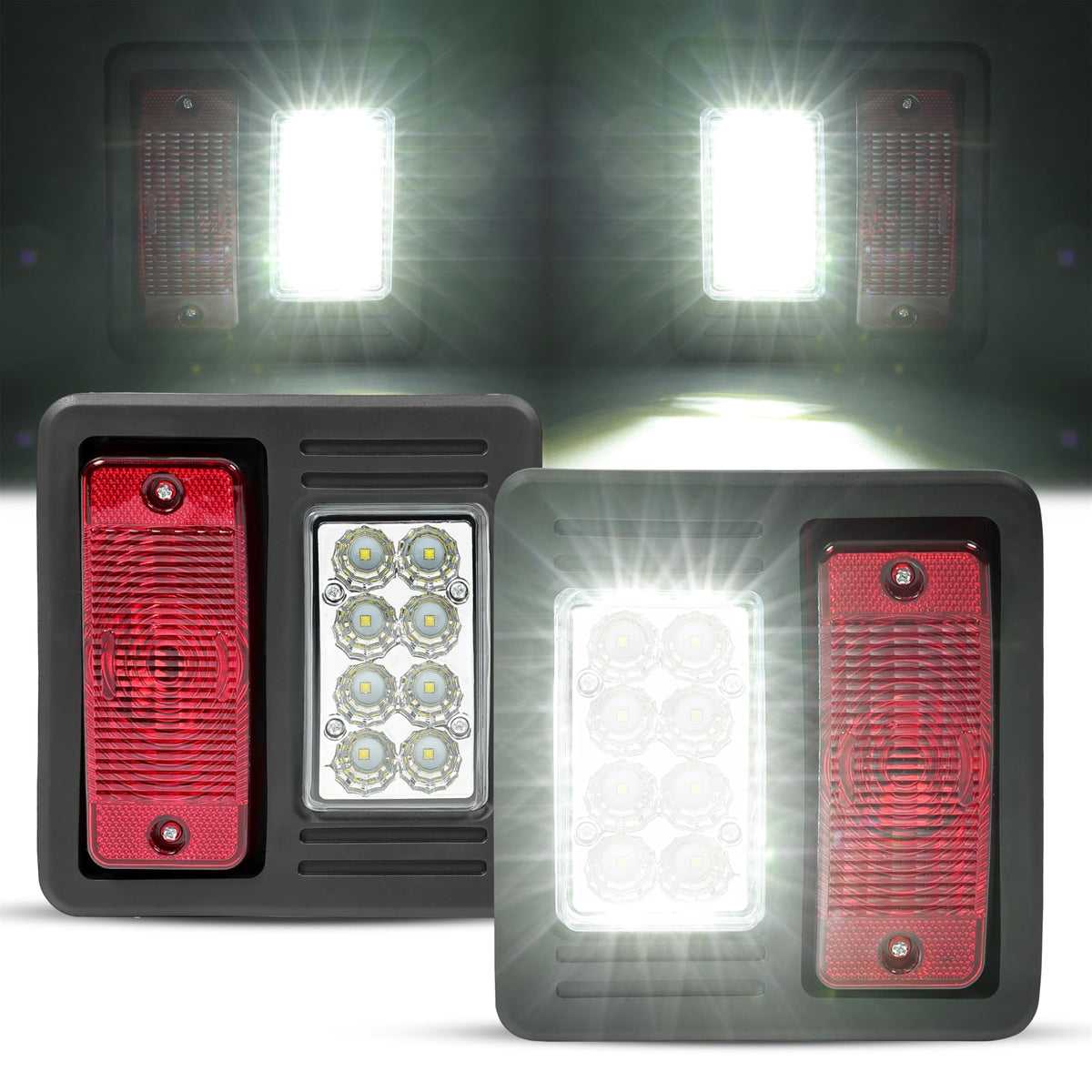 HECASA LED Tail Light Kit Compatible with Bobcat Skid Steer Loader
