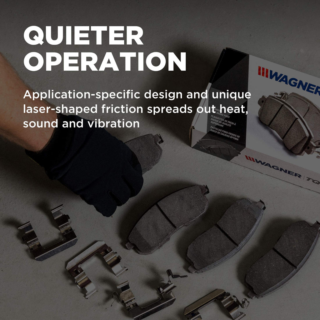Wagner Brake ThermoQuiet QC1397 Ceramic Disc Brake Pad Set