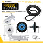 Dryer Repair Kit for Samsung DV419AEUXAA