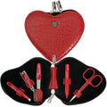 3 Swords Germany - brand quality 5 piece manicure pedicure grooming kit set for professional finger & toe nail care