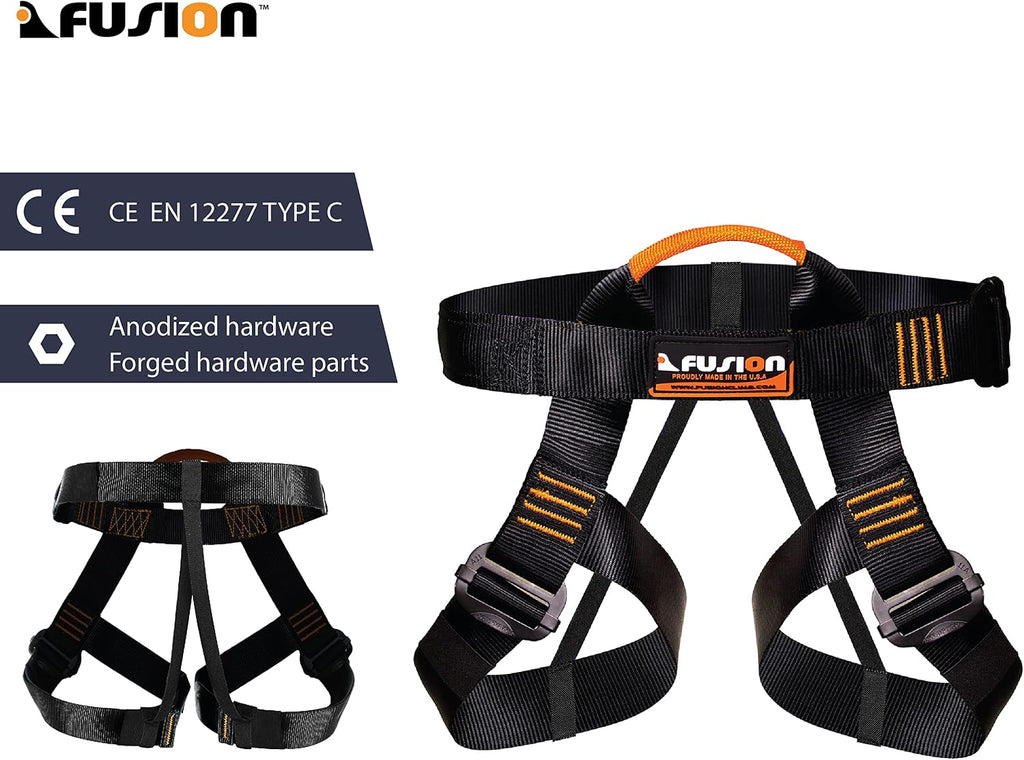 Climb Centaur Adjustable Half Body Climbing Harness