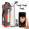 Smart Otoscope for Ears, Nose & Throat, 1080P HD Ear Camera with App for Adults & Kids, Rechargeable Digital Otoscope