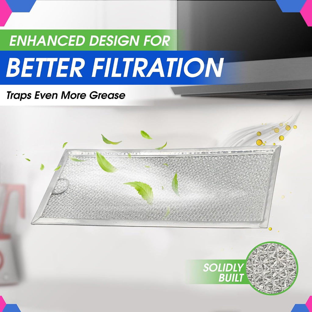 Bagean Microwave Filter 13" x 4.7" Fit's GE WB06X10288 Oven Grease Filters