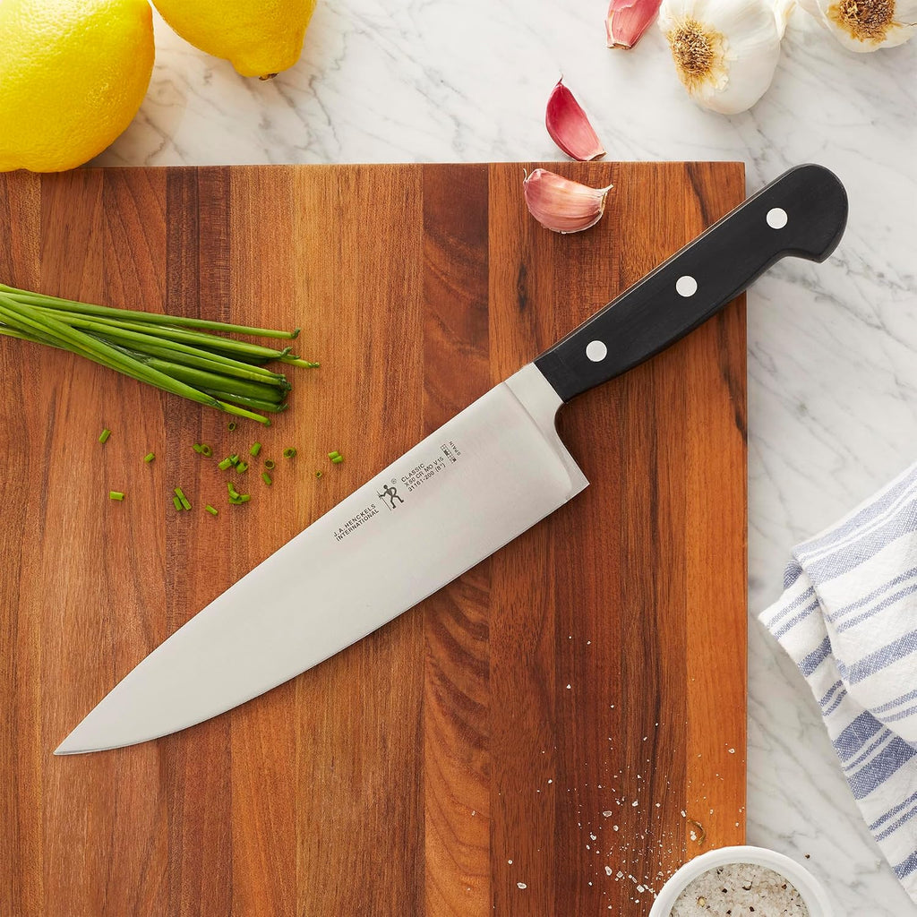 Classic 8-Inch Chef Knife, Razor-Sharp, German Engineered
