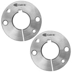 Caltric Deck Spindle Pulley Split Tapered Hub Bushing Compatible with Wright Stand Stander 71460111 x2