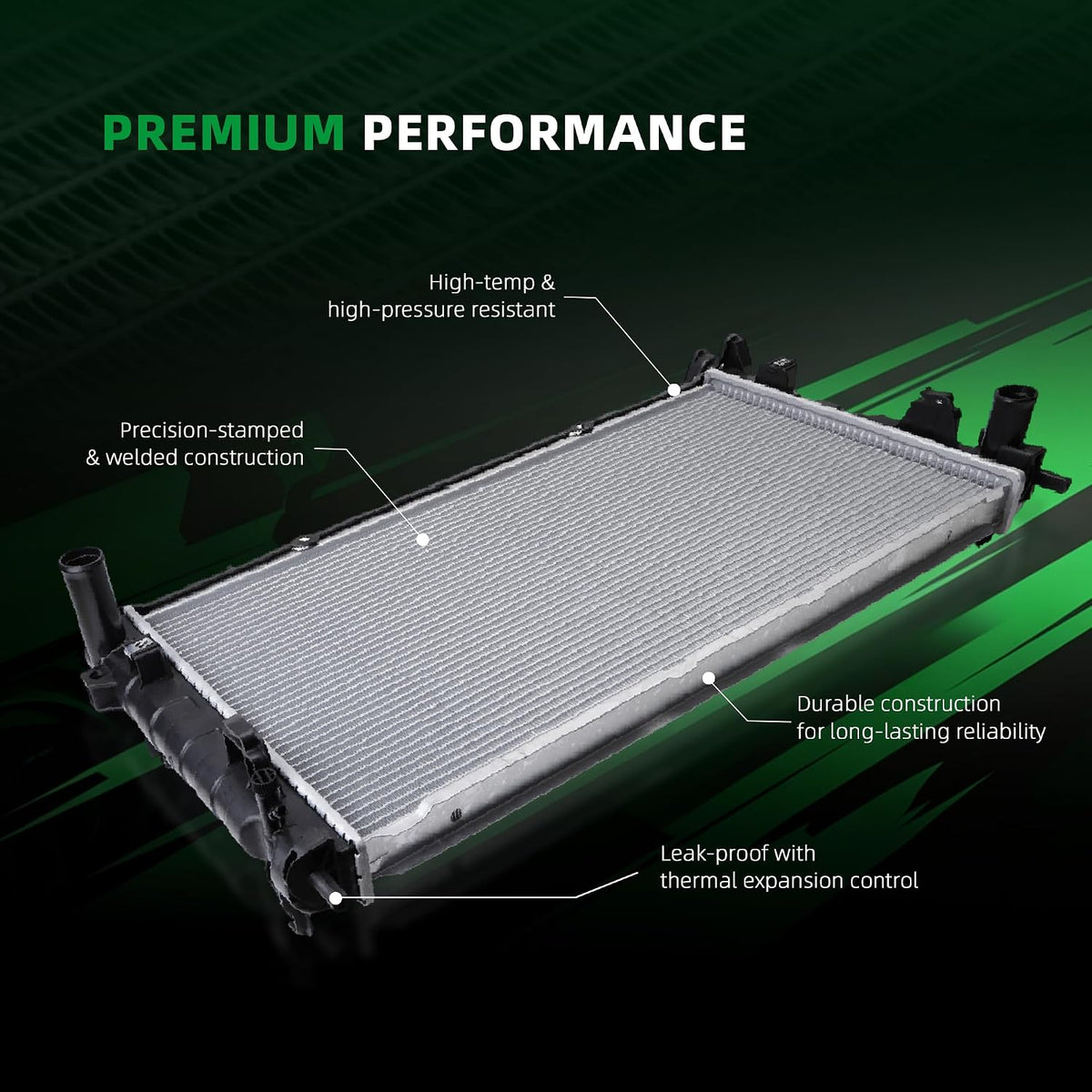 CU2795 Coolant Radiator for Chrysler Town & Country, for Dodge Caravan