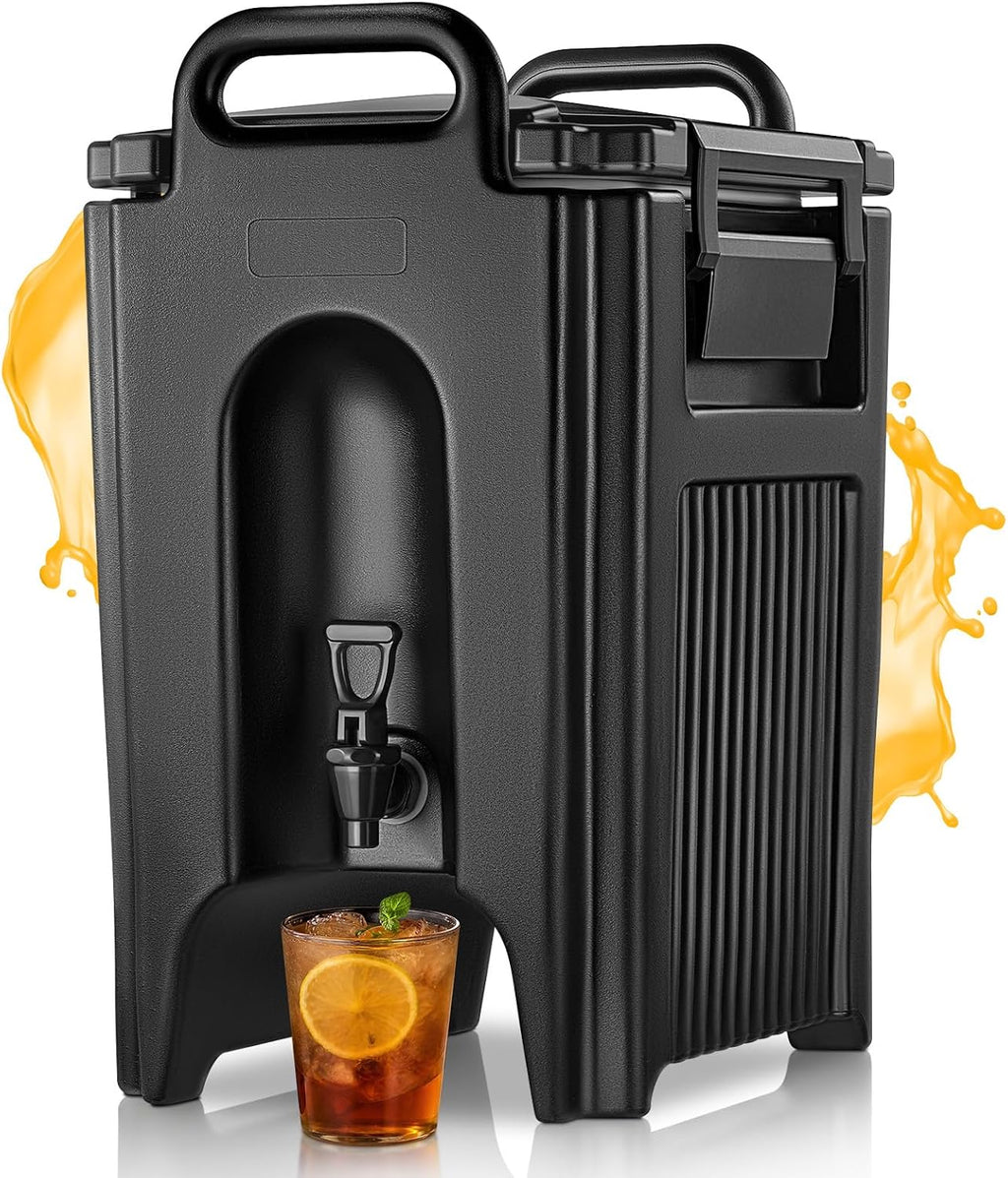 Pro Insulated Beverage Dispenser 5 Gal, Hot Cold Commercial Catering