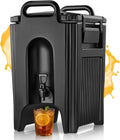 Pro Insulated Beverage Dispenser 5 Gal, Hot Cold Commercial Catering