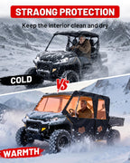 StarknightMT Soft Doors Compatible with Can Am Defender Max HD 7 8 9 10
