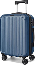Carry On Luggage 22x14x9 Airline Approved, Durable Hard Shell Carry On Suitcases with Wheels, Expandable Hardside