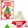 Tower Stack by Relatable - PAL Award 2025 Winner, Exciting Tower Game for Family Game Night, Building Toys for Kids