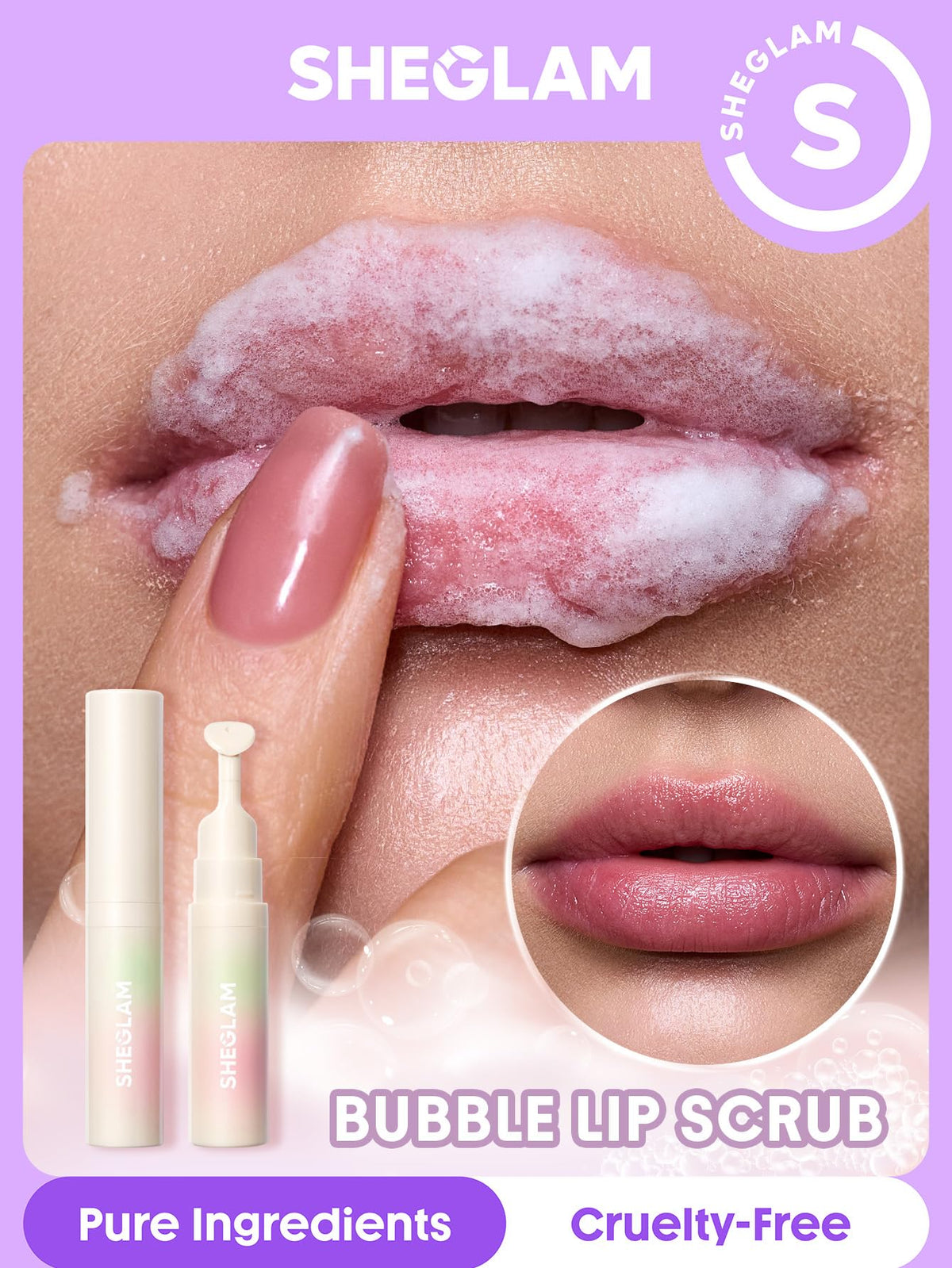 Bubble Buff Lip Scrub-Bubble Bath