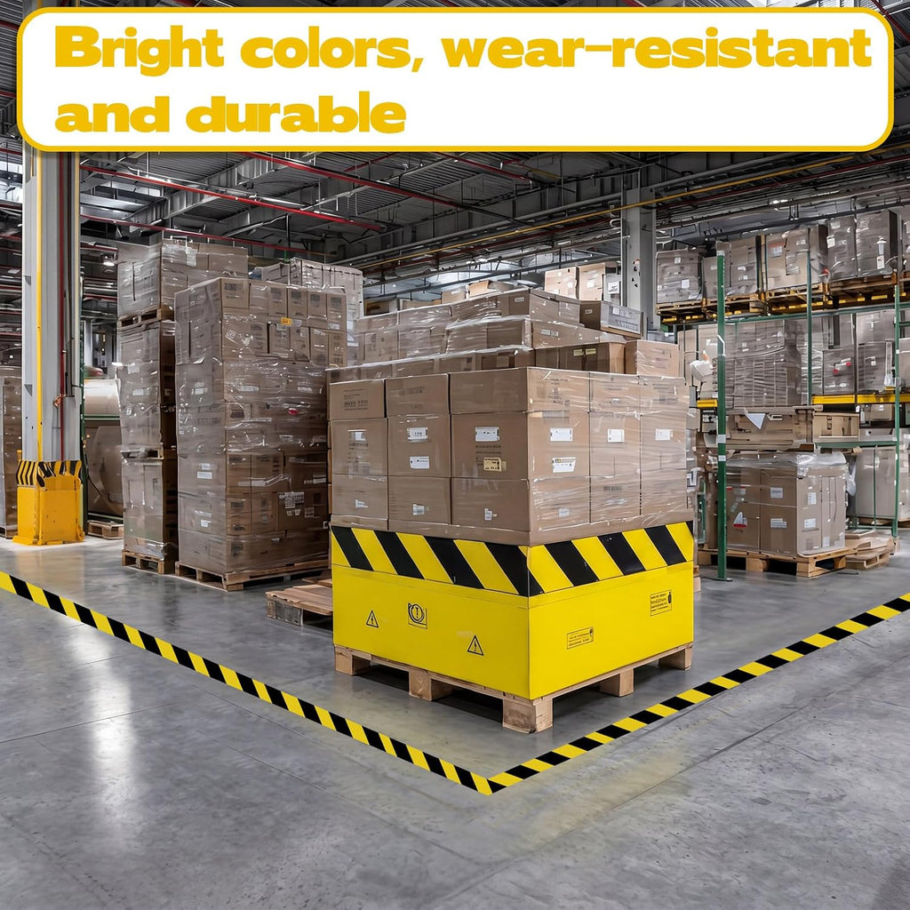8 Rolls Floor Marking Tape Set, 2 Inch x 36 Yards Color Coding