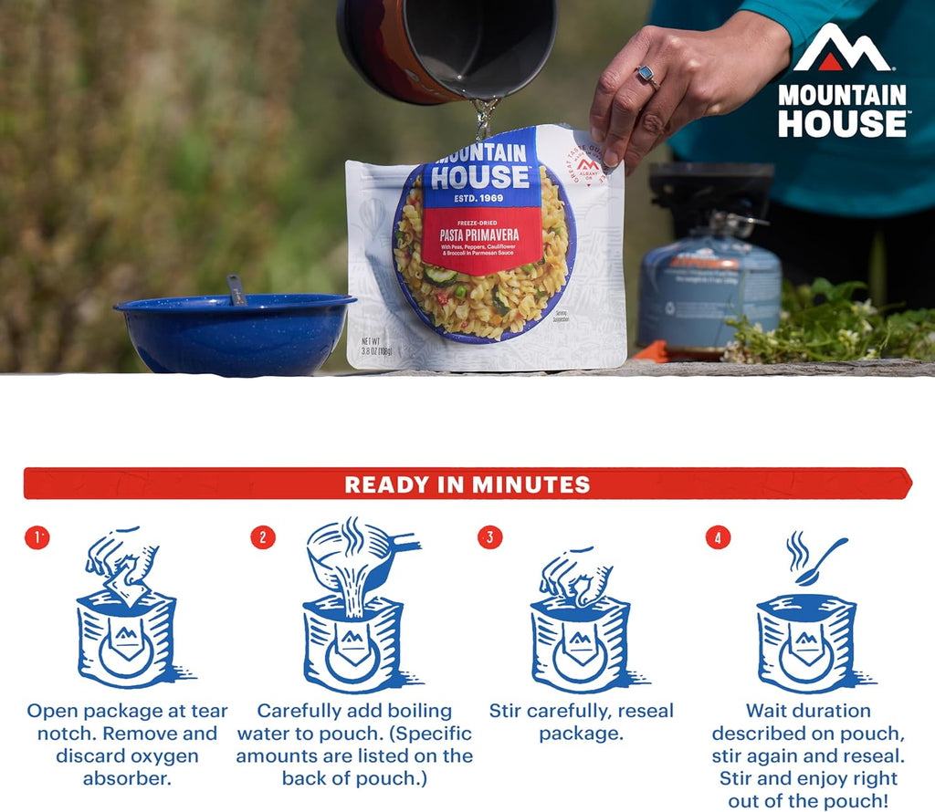 Emergency Meal Assortment Kits, Freeze-Dried Survival Food Kit for Disaster Preparedness & Long-Term Storage, 30-Year
