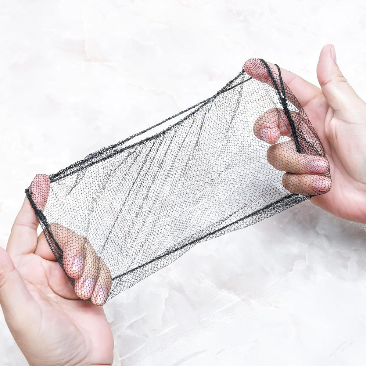 Disposable Beard Nets for Food Service, Breathable Nylon, 18" Protective Beard Covers for Restaurant Staff