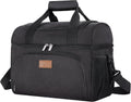 Insulated Cooler Bag, Large Leakproof Beach Cooler, Lightweight Portable Double Layer Soft-Sided Travel Ice Chest for