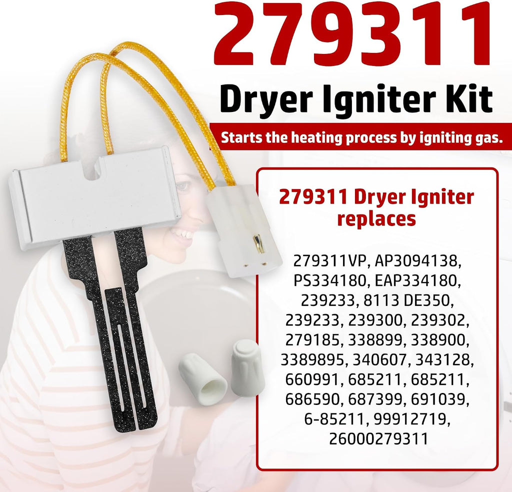 Gas Dryer Full Repair Kit for Kenmore Whirlpool