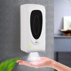 Automatic Hand Sanitizer Dispenser Wall Mount, Liquid Hand Sanitizer Spray Dispenser, 33oz/1000ml Touchless Hand Soap