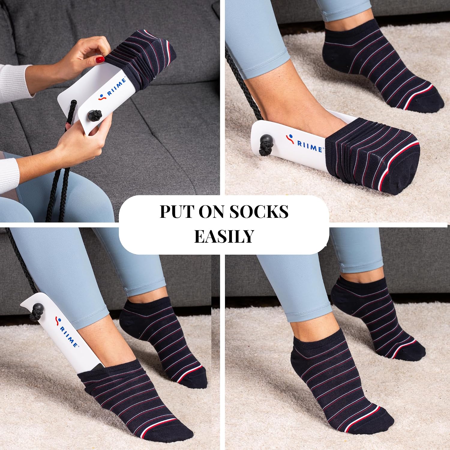 Sock Aid SOKELP-Sock Aid for Putting On Socks - Sock Helper for Seniors