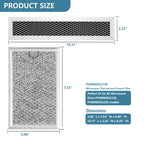 PVM9005SJ1SS Microwave Charcoal & Grease Filter Replacement for GE 3 Pack