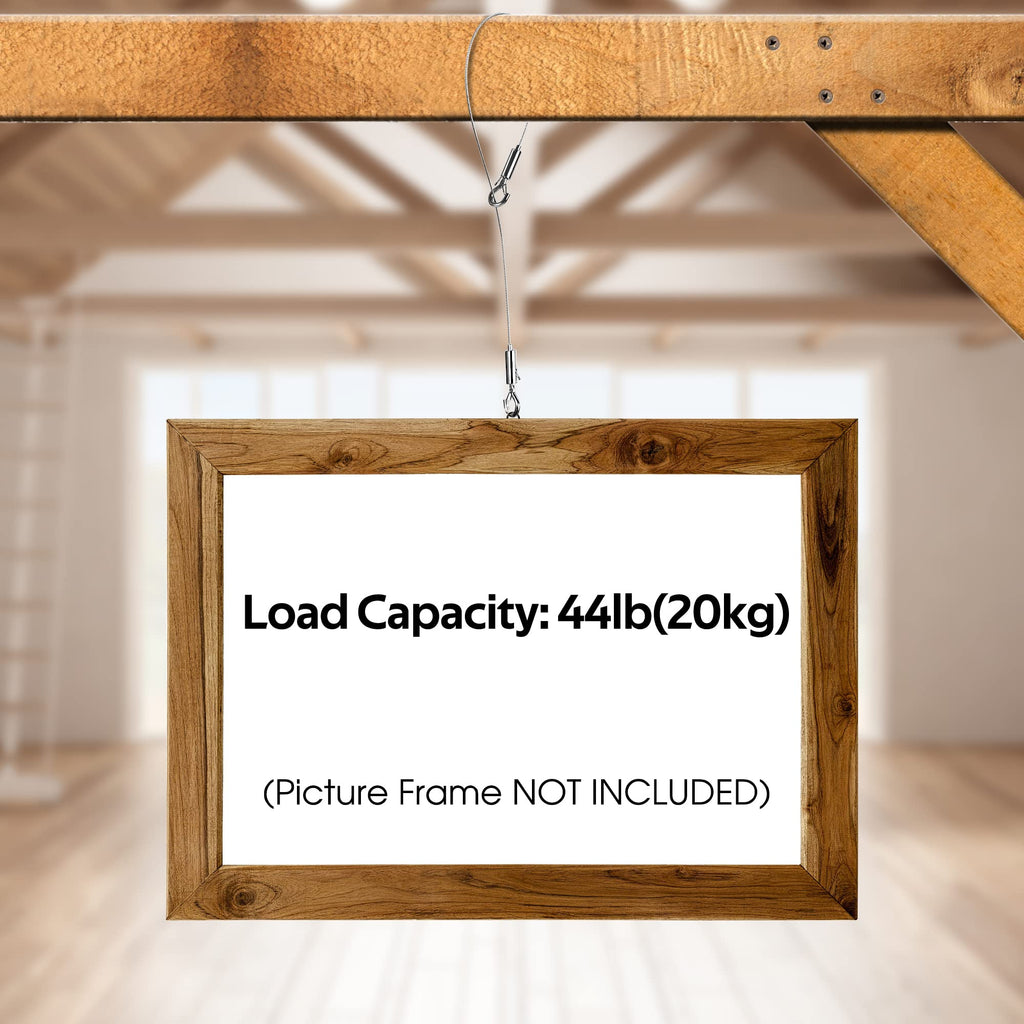 Adjustable Picture Hanging Wire Kit,Heavy Mirror and Frames Hanging Kit