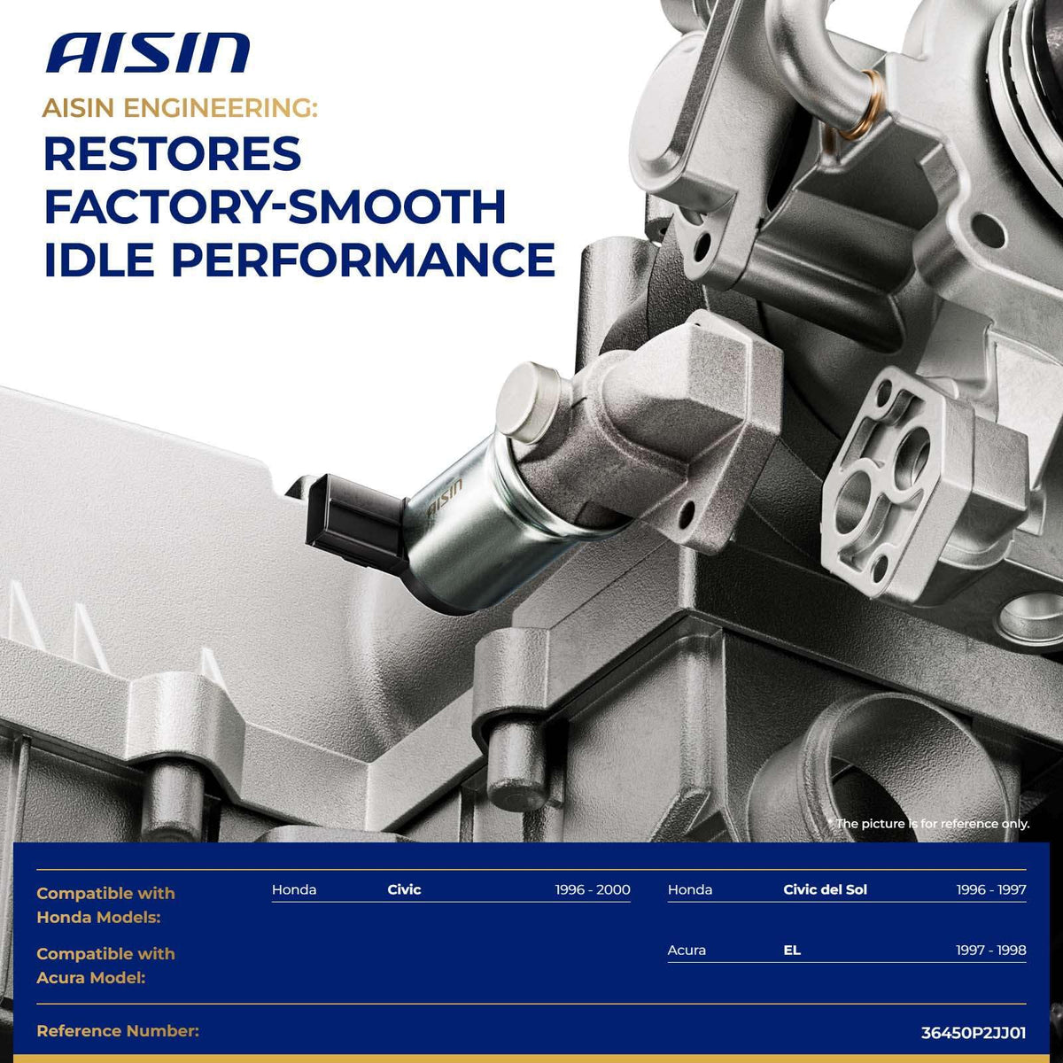 AISIN AFTERMARKET IAVH-00003 Idle Air Control (IAC) Valve