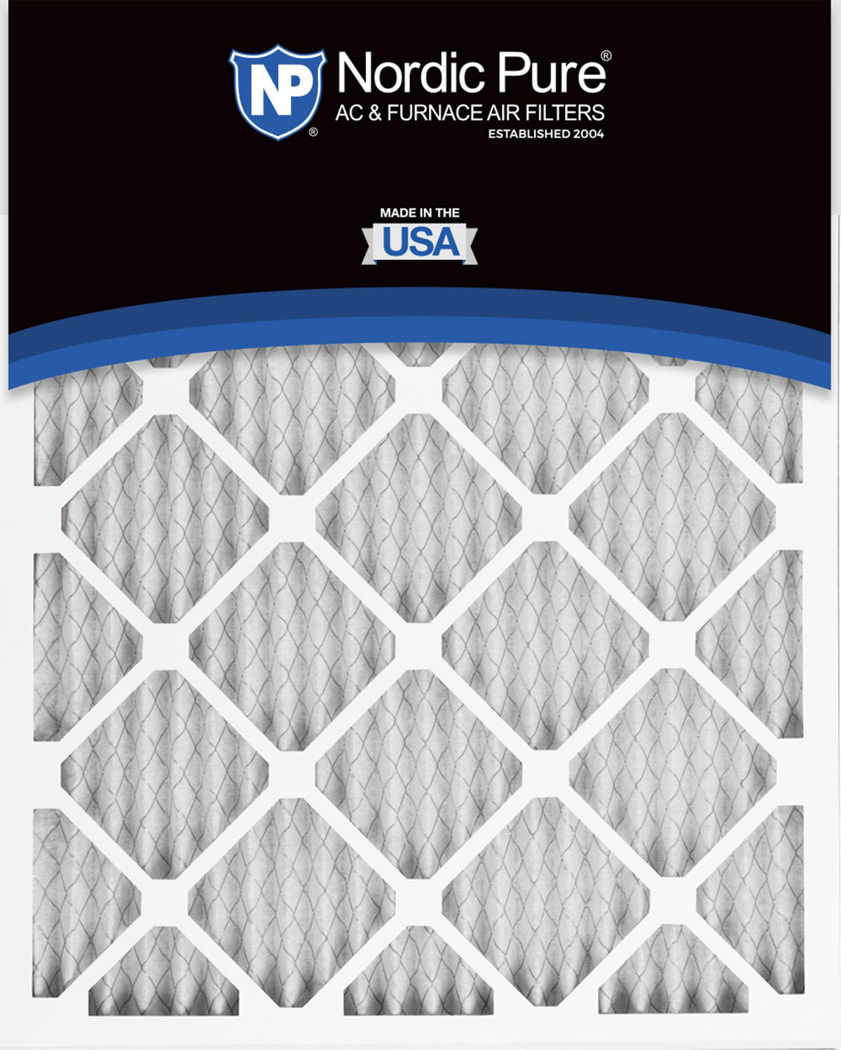 16x20x1 Pleated MERV 8 Air Filters 4 Pack