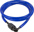 Security Cable Lock (5' to 25’ Lengths) with Combination, 5ft | Weatherproof, Resettable Combination, Multi-Purpose