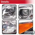 Headlights Assembly for 2013-2015 Chevy Malibu, 2016 Malibu Limited