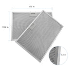 2Pcs WB02X11012 Range Hood Grease Filter Fit for GE Range Hood