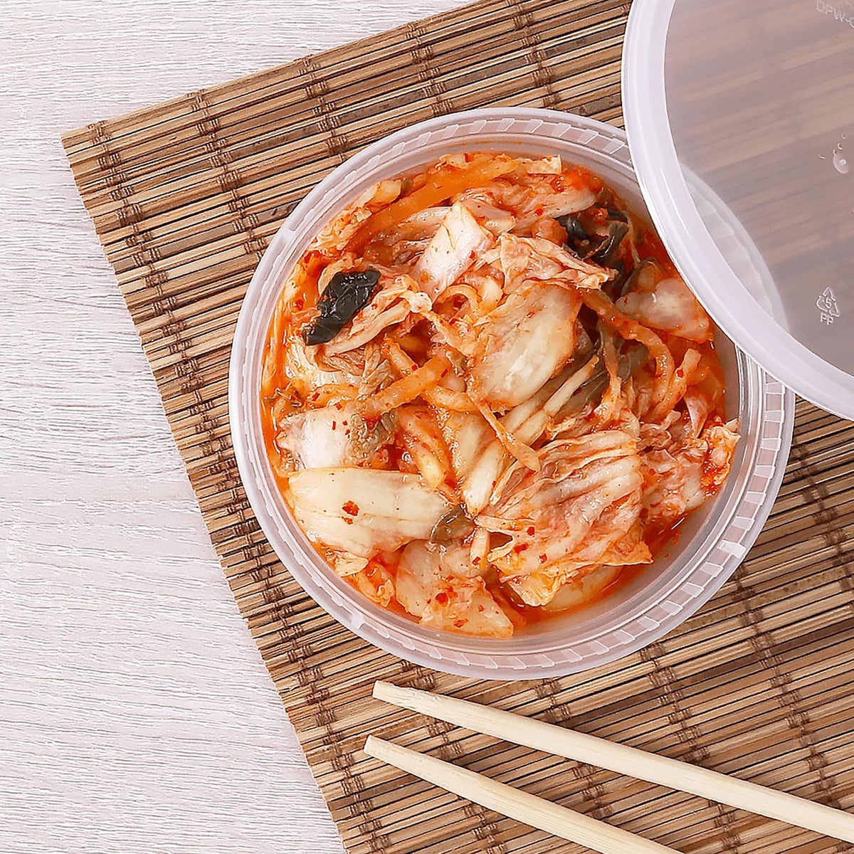 [8oz - 240 ct] Clear PP Injection Molded Round Deli Containers with Lids (FP-IMDC8-PP)