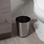 5 Liter Small Wastebasket | 2 Pack | Round Open Top | Trash Can | Bathroom | Bedroom | Kitchen | Office | Dorm |
