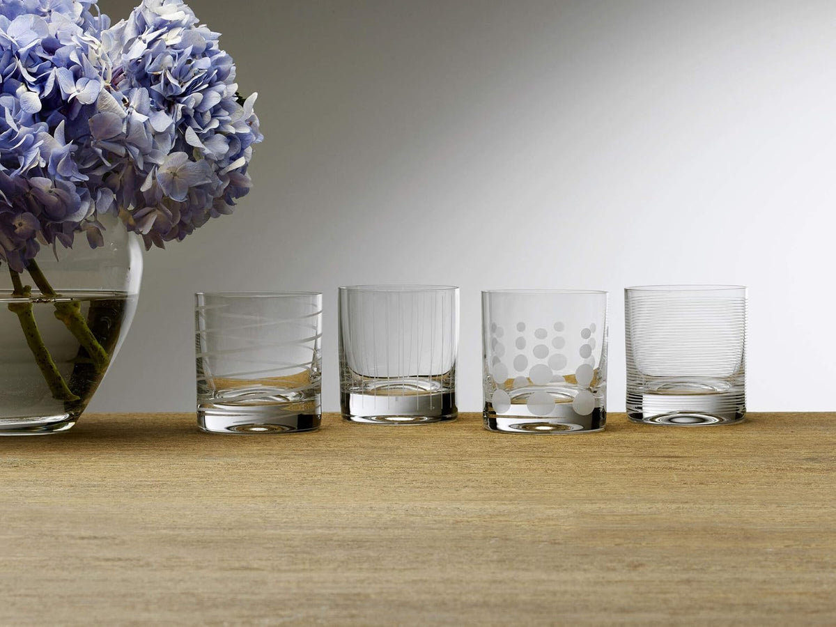 Cheers 4-Piece Double Old Fashioned Glasses 12.75 oz