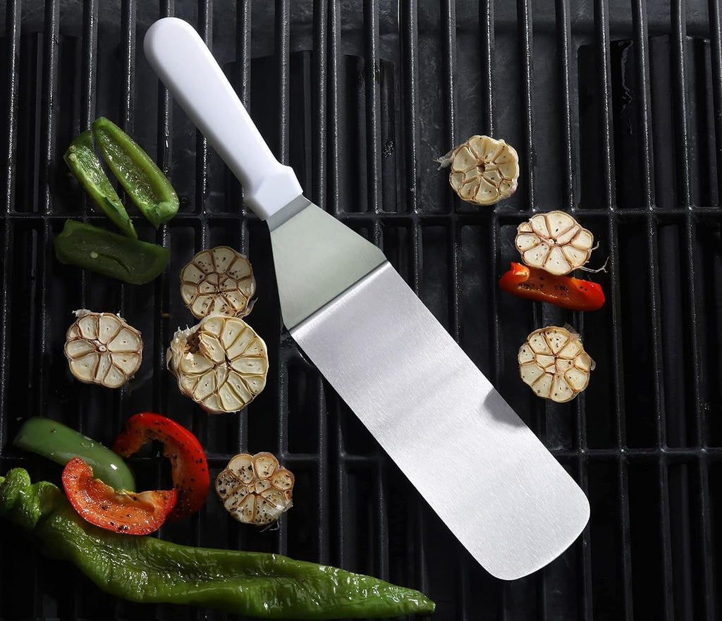 Flexible Grill Turner/Spatula, 14.5-Inch, White