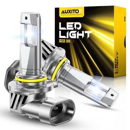 9006 Bulb HB4 Bulbs, 50000LM Brighter Ultra-Bright, Plug N Play, Long Lifespan, No Flicker, 99% Compatibility, 2PCS