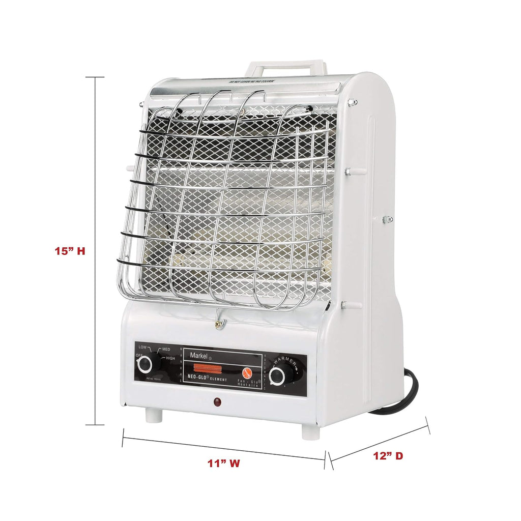 Corporation 198TMC Fan Forced Portable Heater – Radiant, 1500/900/600W, 120V, Winter Heating Equipment. Heating