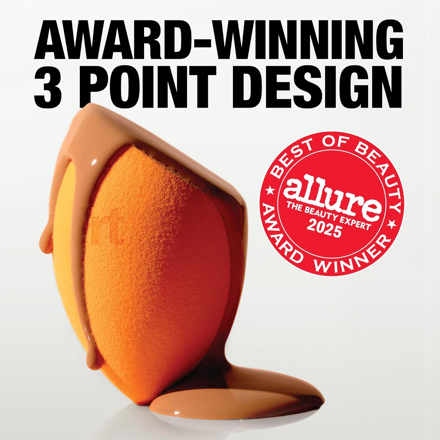Miracle Complexion Sponge, 4 Pack, Makeup Blending Sponges | Makeup sponges for foundation, 3-point design