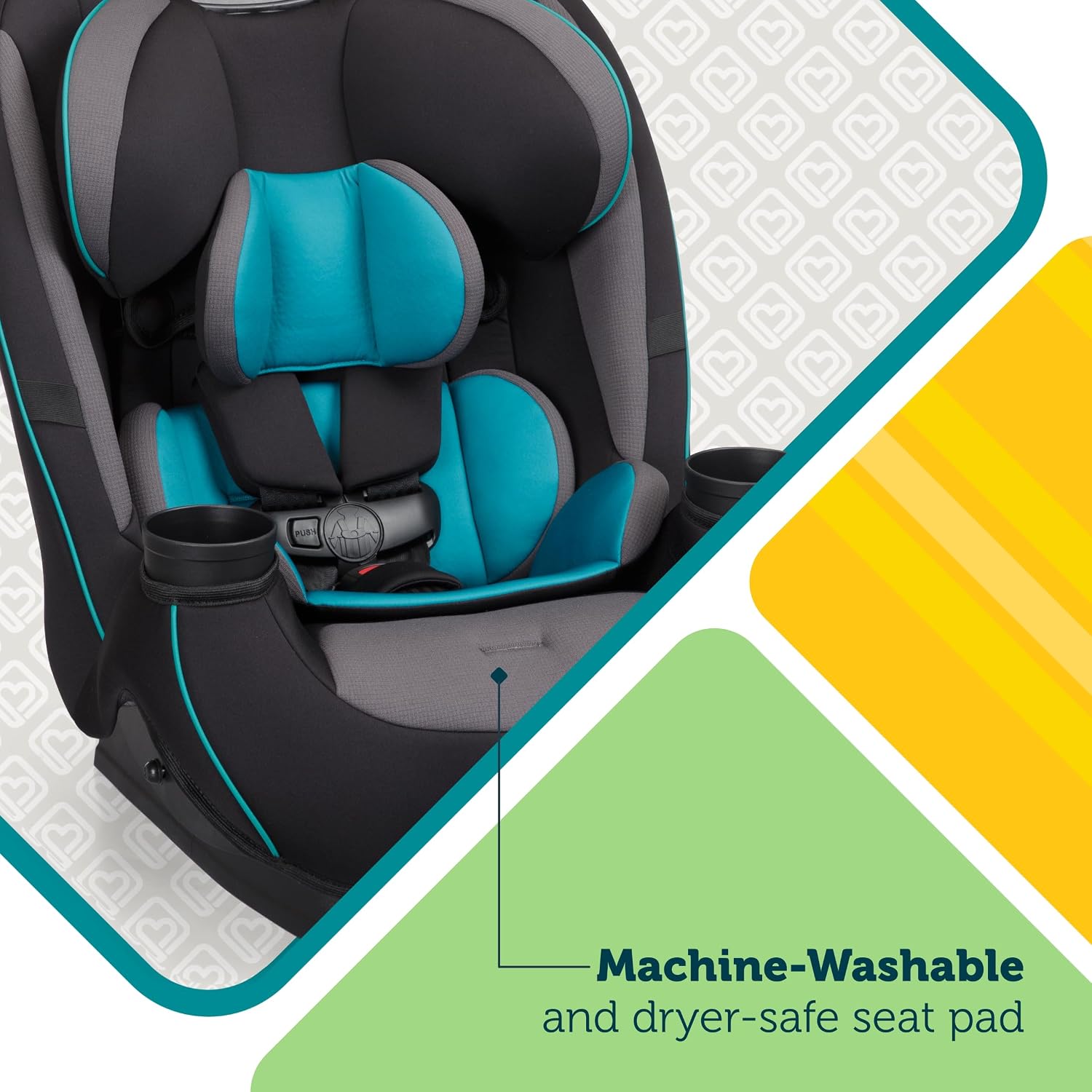 Grow and Go All-in-One Convertible Car Seat, Rear Facing, 5-40 lbs, Forward Facing (30–65 lbs), High Back Booster