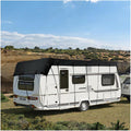 Rv Covers 210D Waterproof Oxford Cloth Trailer Cover Wind, Rain and Snow Proof Class C Rv Cover Travel Trailer