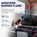 WPX-638-78A 12V Flame Sensor Compatible with Aqua-Hot Hydro-Hot Webasto