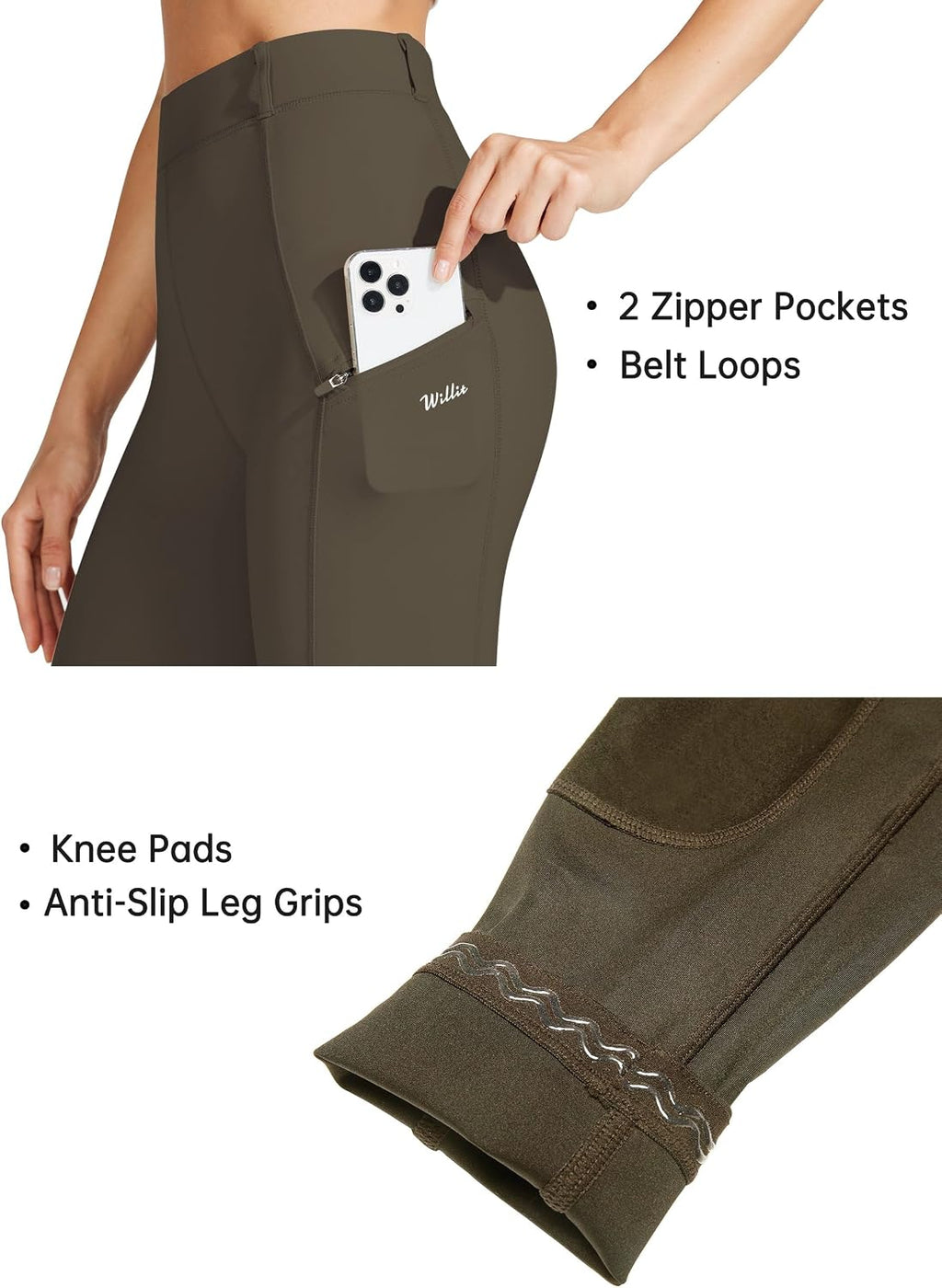 Women's Horse Riding Pants English Equestrian Horseback Breeches