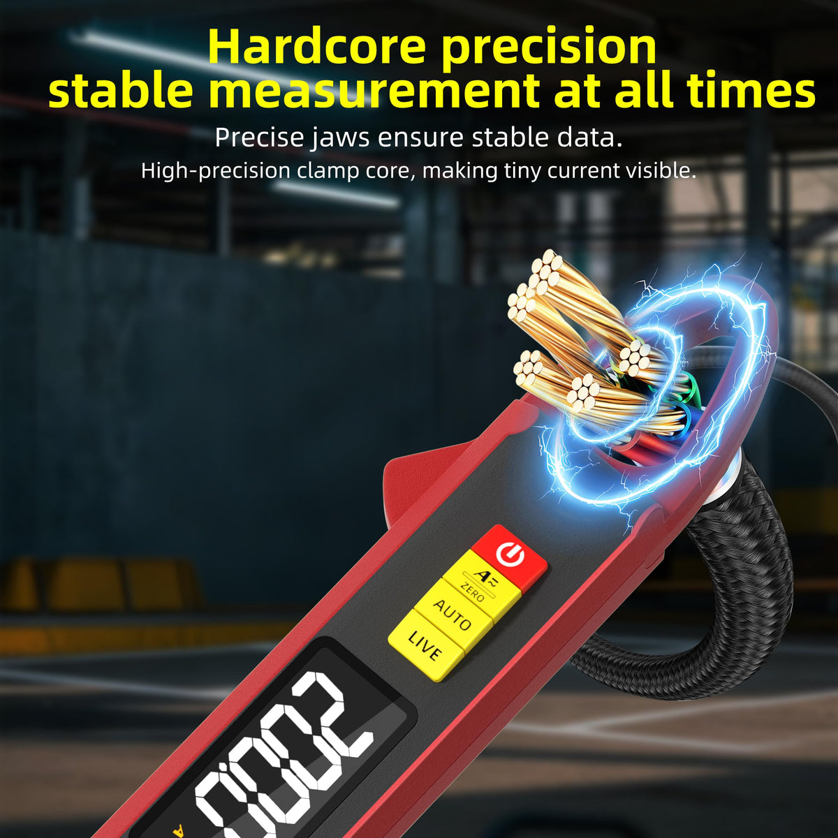 BSIDE UX2 Digital Clamp Meter 200A AC/DC Current clamp