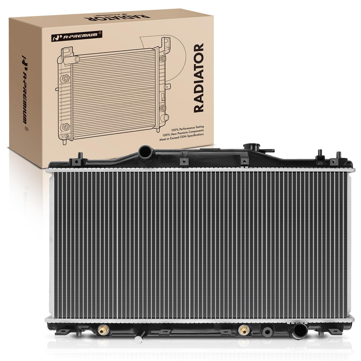 A-Premium Engine Coolant Radiator Compatible with Acura Model