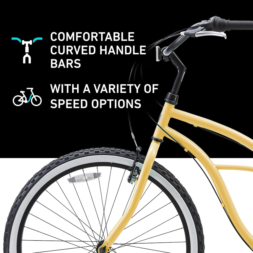 Around The Block Women's Beach Cruiser Bike