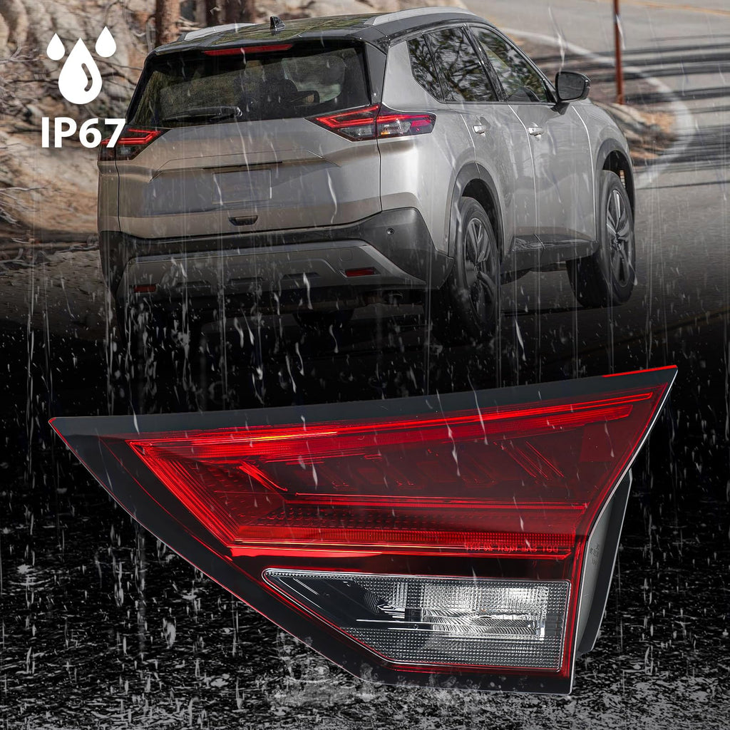 Right LED Inner Tail Light Fit for Nissan Rogue 2021-2024