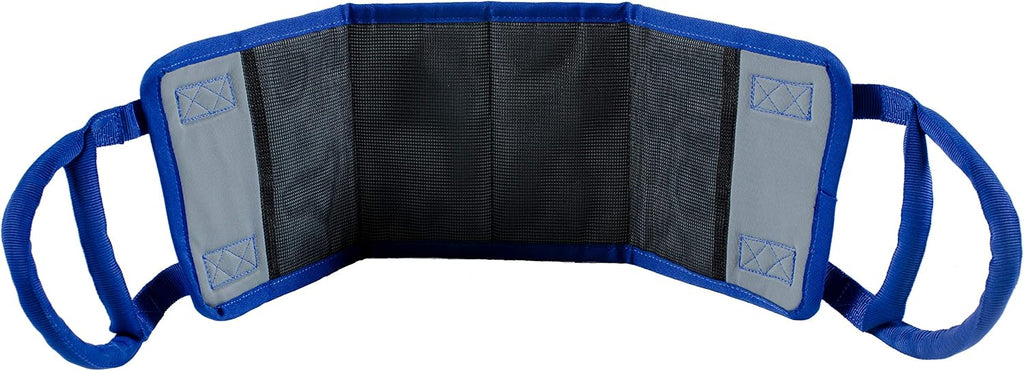 Transfer Sling - Moving Assist Hoist Gait Belt Harness Device with Heavy Duty 400lb Weight Capacity, Padded Handles