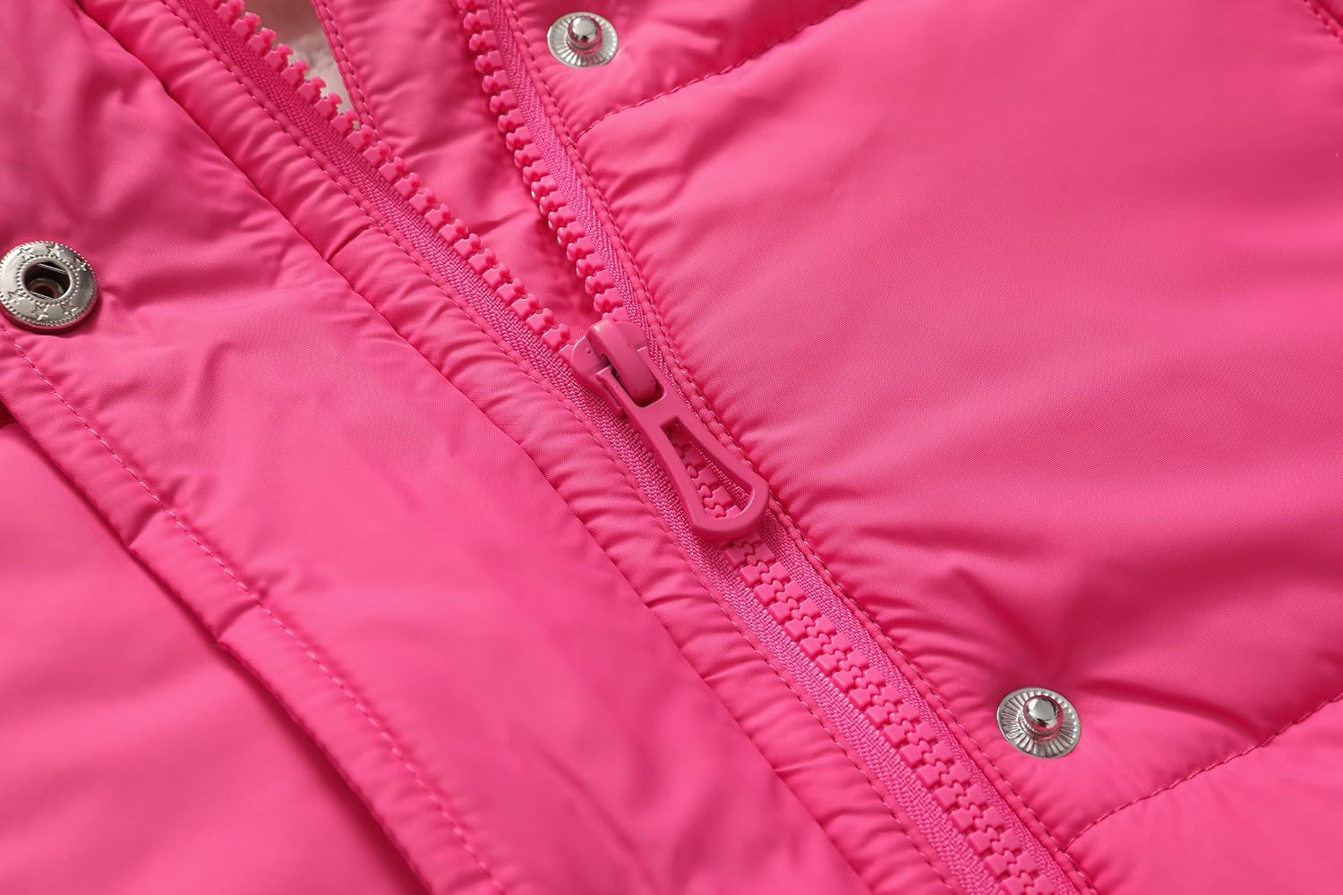 Girls Long Puffer Parka Removable Hood Kid's Winter Jacket Coats | Polyester Insulated Outerwear, Faux Fur Trim Hood