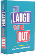 You Laugh You're Out [A Party Game with Hilarious Charades Family Card Games for Adults & Teens | Great Gift for