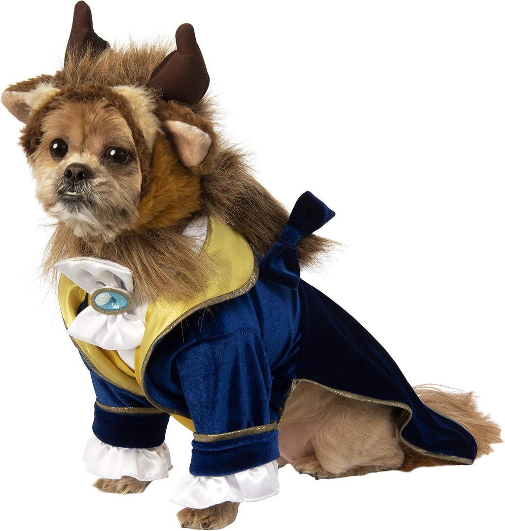 at Party City Disney's Beauty & The Beast: Beast Pet Costume for for Dogs or Cats, Small